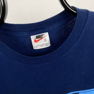 90s Nike T-Shirt Blue Small
