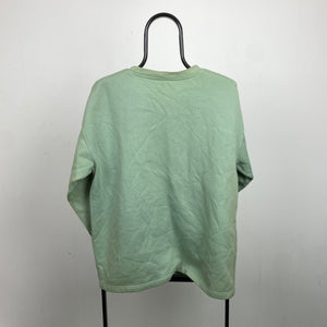 Retro Flower Sweatshirt Green Large