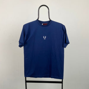 Vintage Nike Basketball T-Shirt Blue XS