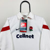 Vintage Nike England Rugby Shirt T-Shirt White XXS