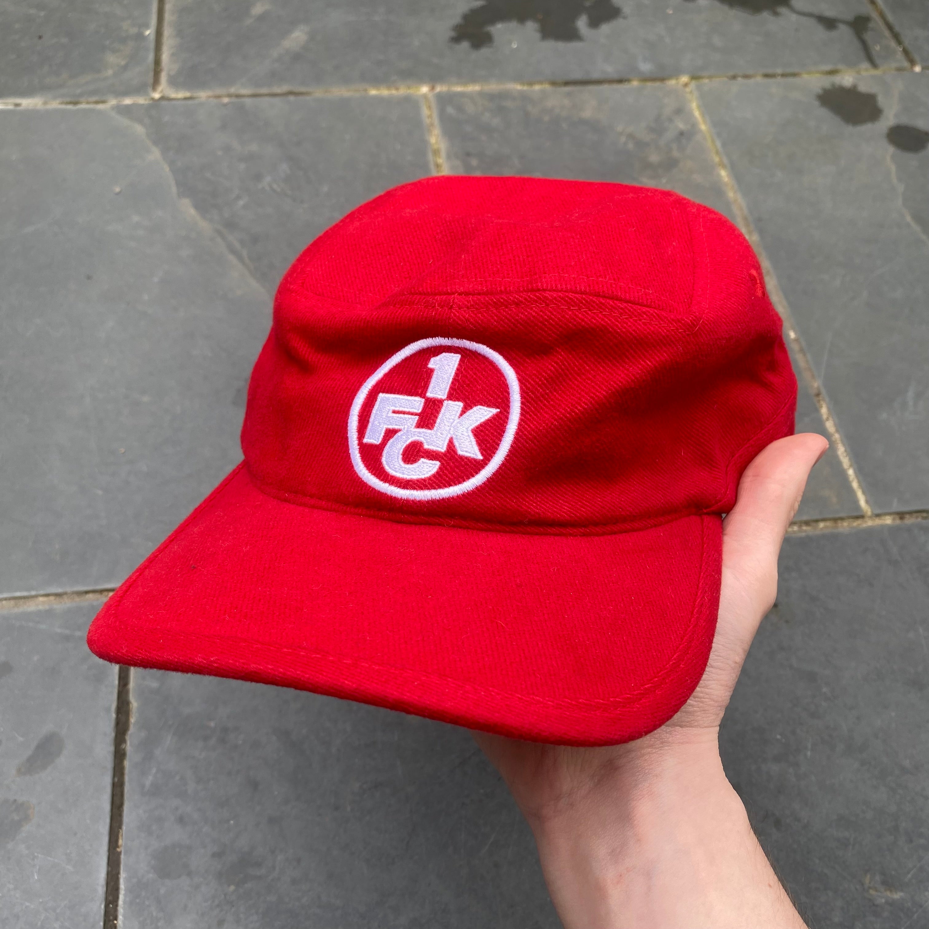 Vintage Nike Kaiserslautern FC Hat Red