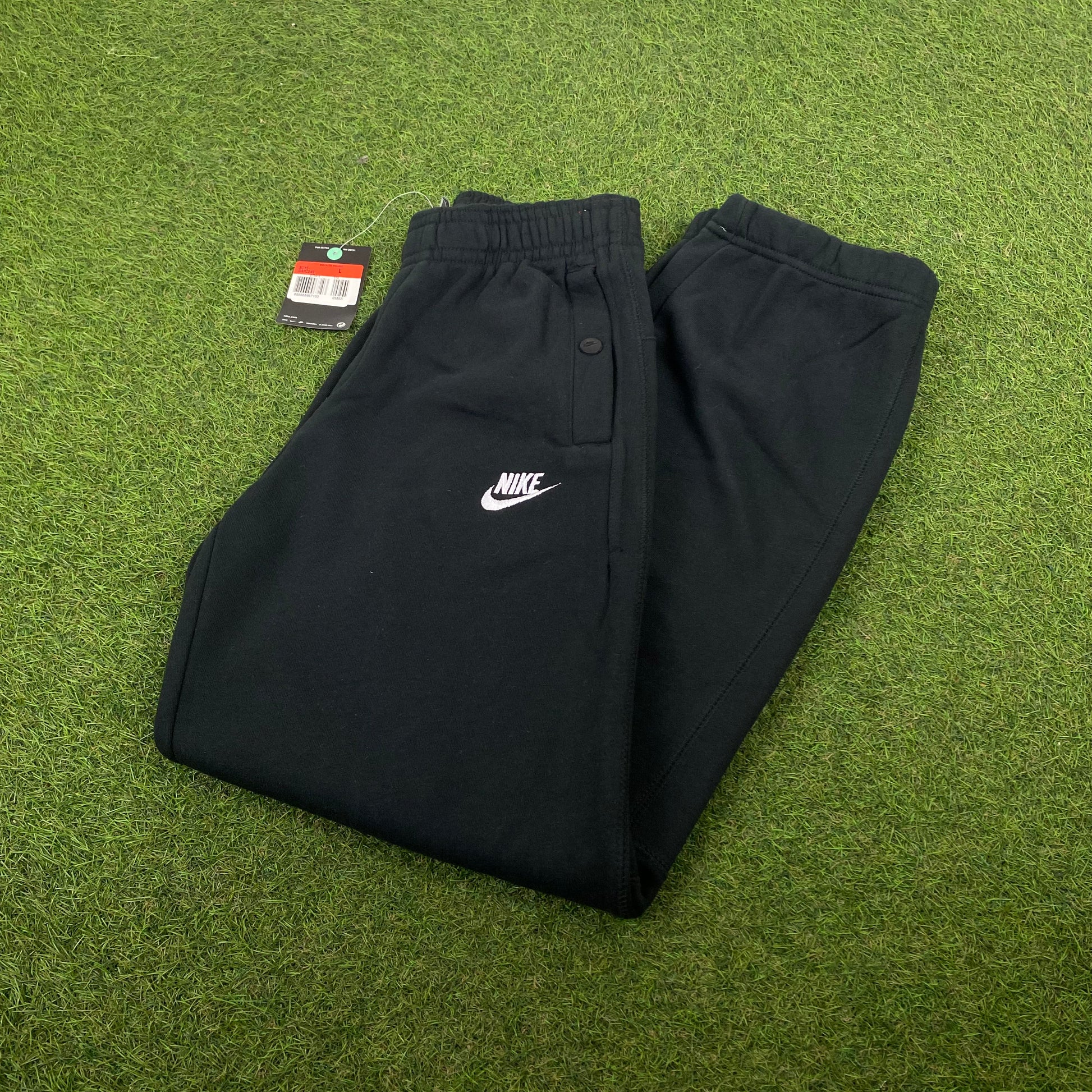00s Nike Cotton Joggers Black XS Clout Closet