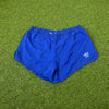 Adidas Cotton Sprinter Shorts Blue Large