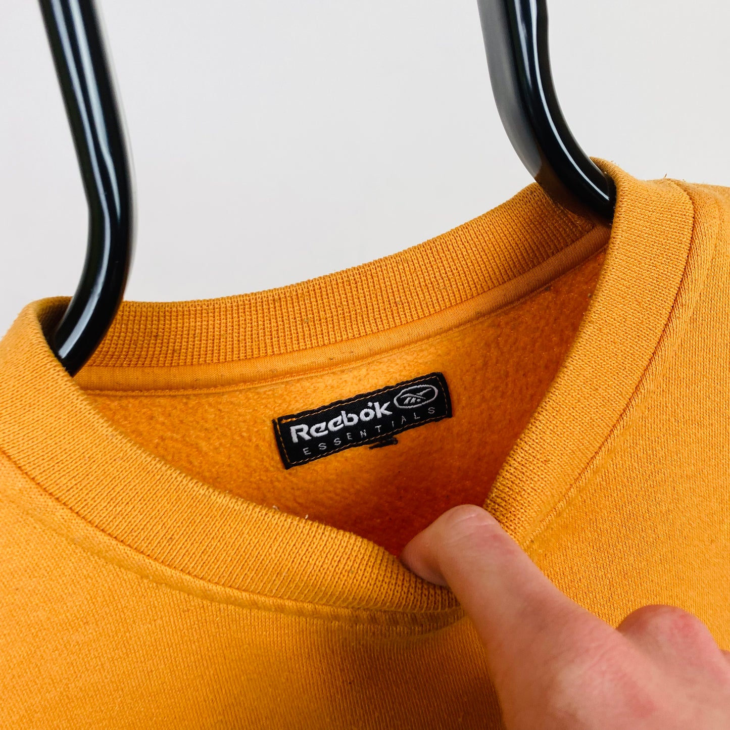 90’s Reebok Sweatshirt Orange Small