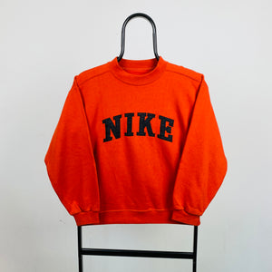 90s Nike Sweatshirt Orange XS