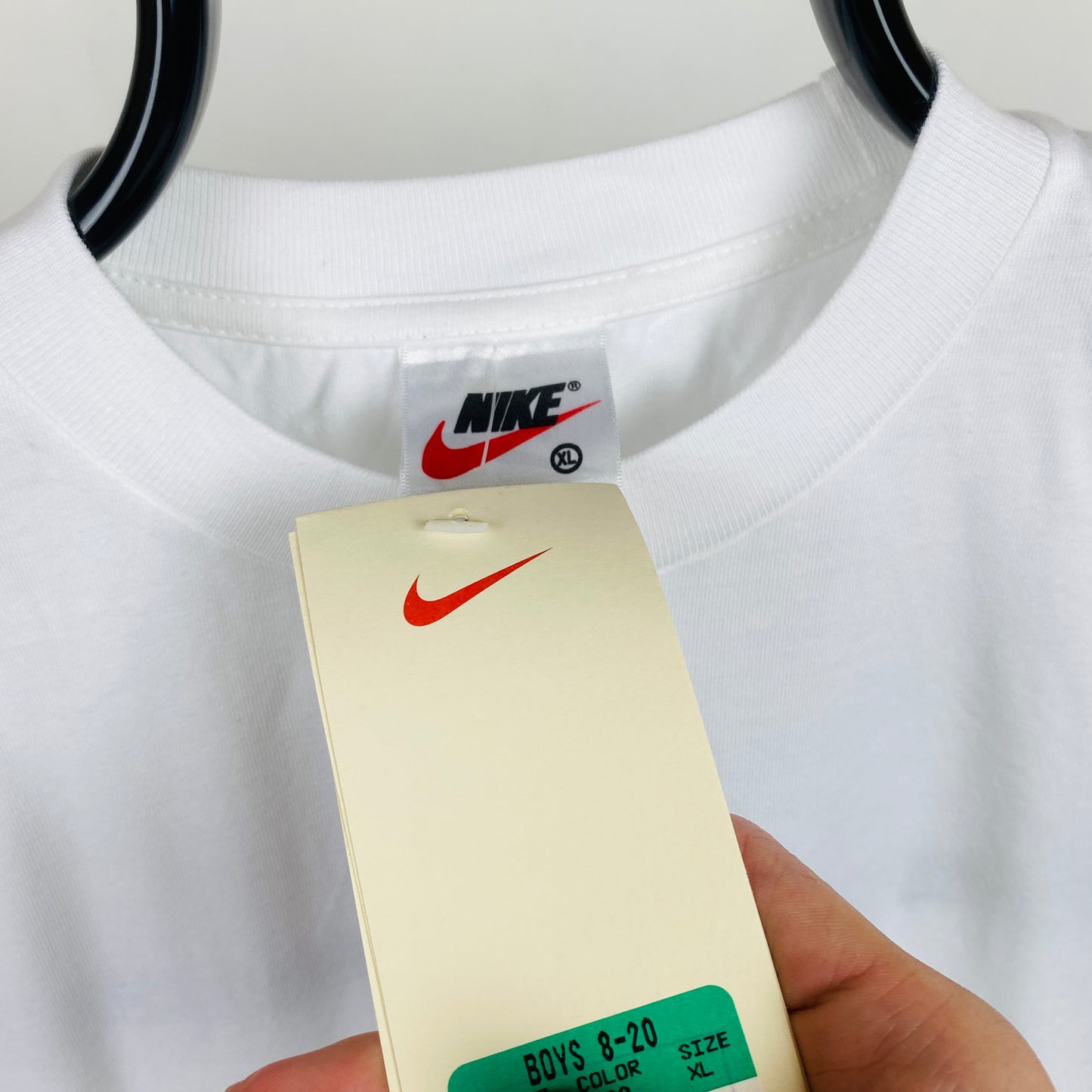 90s Nike Carlos Moya T-Shirt White Small