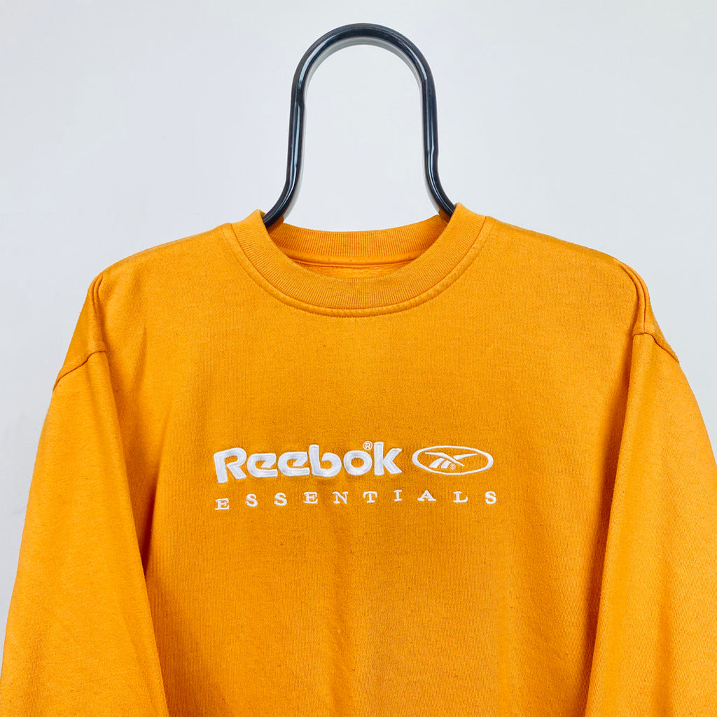 90’s Reebok Sweatshirt Orange Small