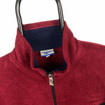 Vintage Reebok Fleece Sweatshirt Red Large