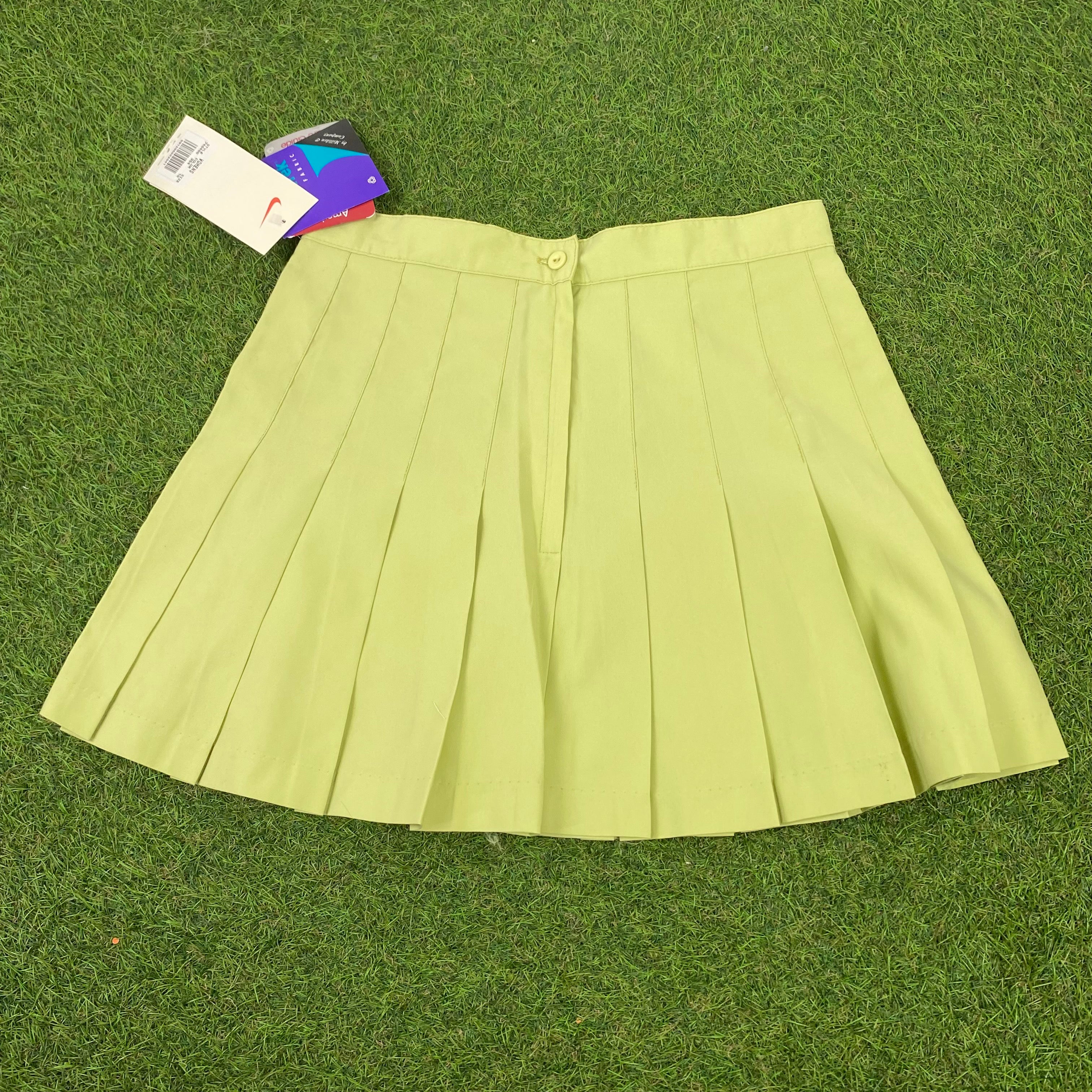 Nike pleated tennis skirt green Clearance