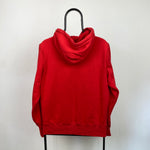 00s Nike Hoodie Red Small