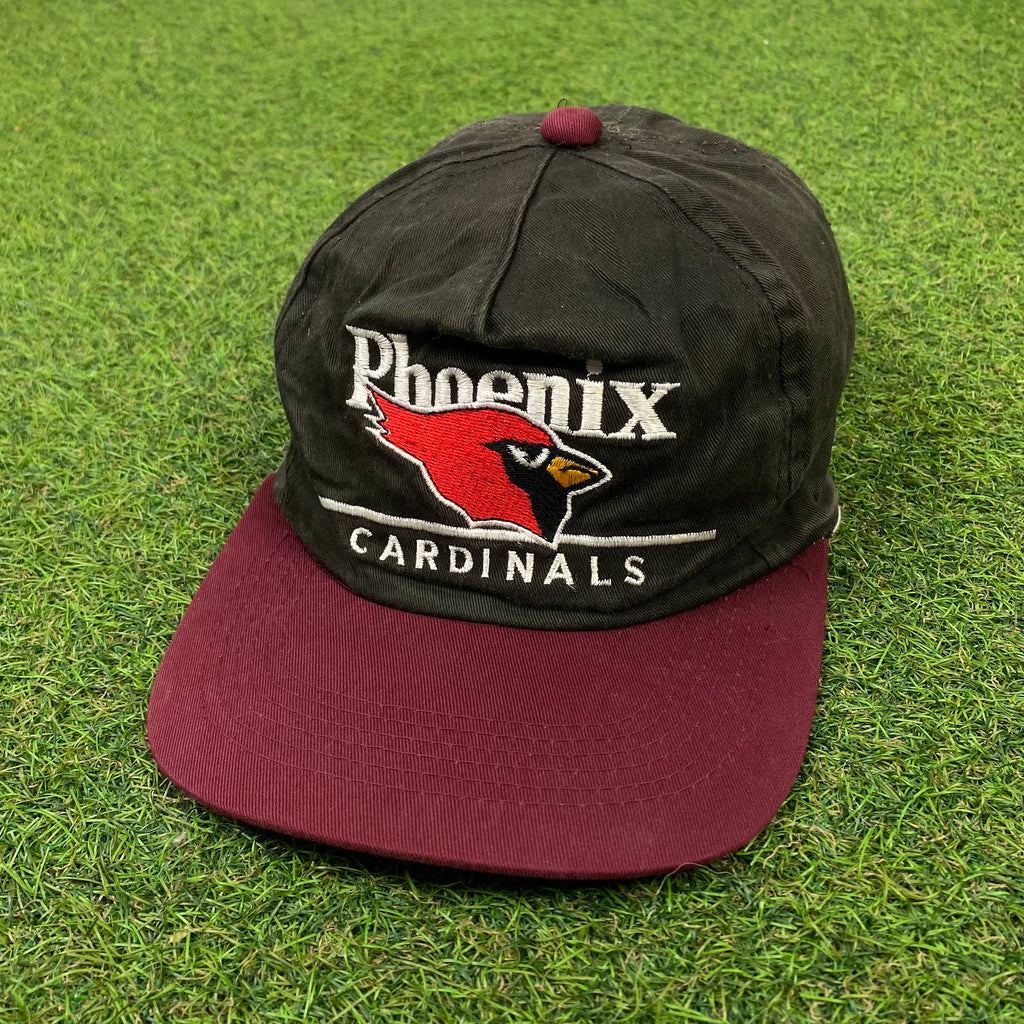 90s Retro Phoenix Cardinals Hat Black