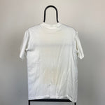 Vintage Delta Wolf T-Shirt White Medium