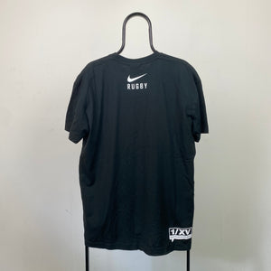00s Nike France Rugby T-Shirt Black XL