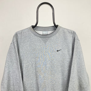 00s Nike Sweatshirt Grey Small