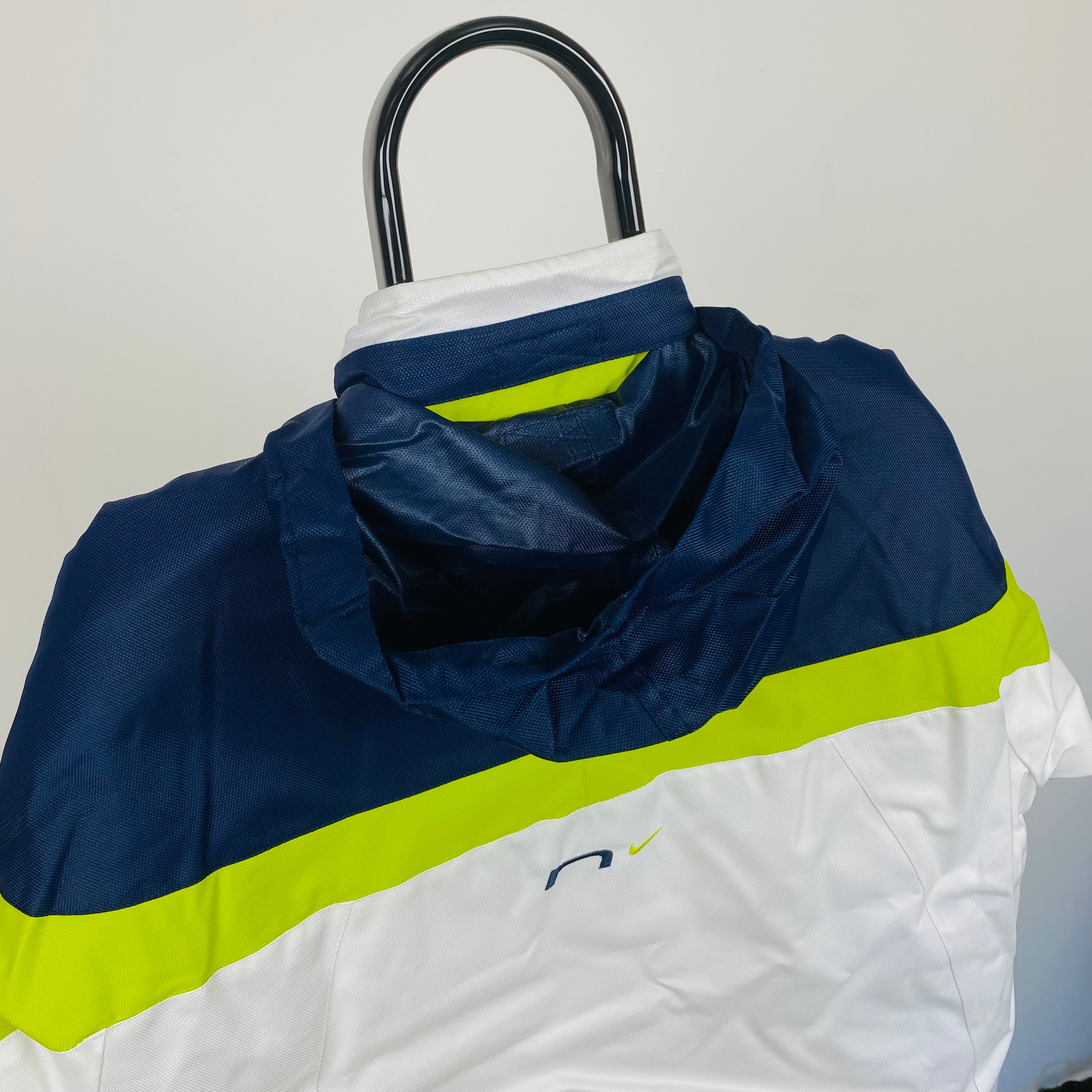 Vintage Nike Waterproof Coat Jacket White XS