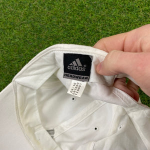 00s Adidas Hat White