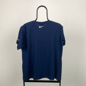 Vintage Nike Race For Life T-Shirt Blue Large