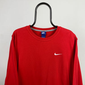 00s Nike Sweatshirt Red XXL
