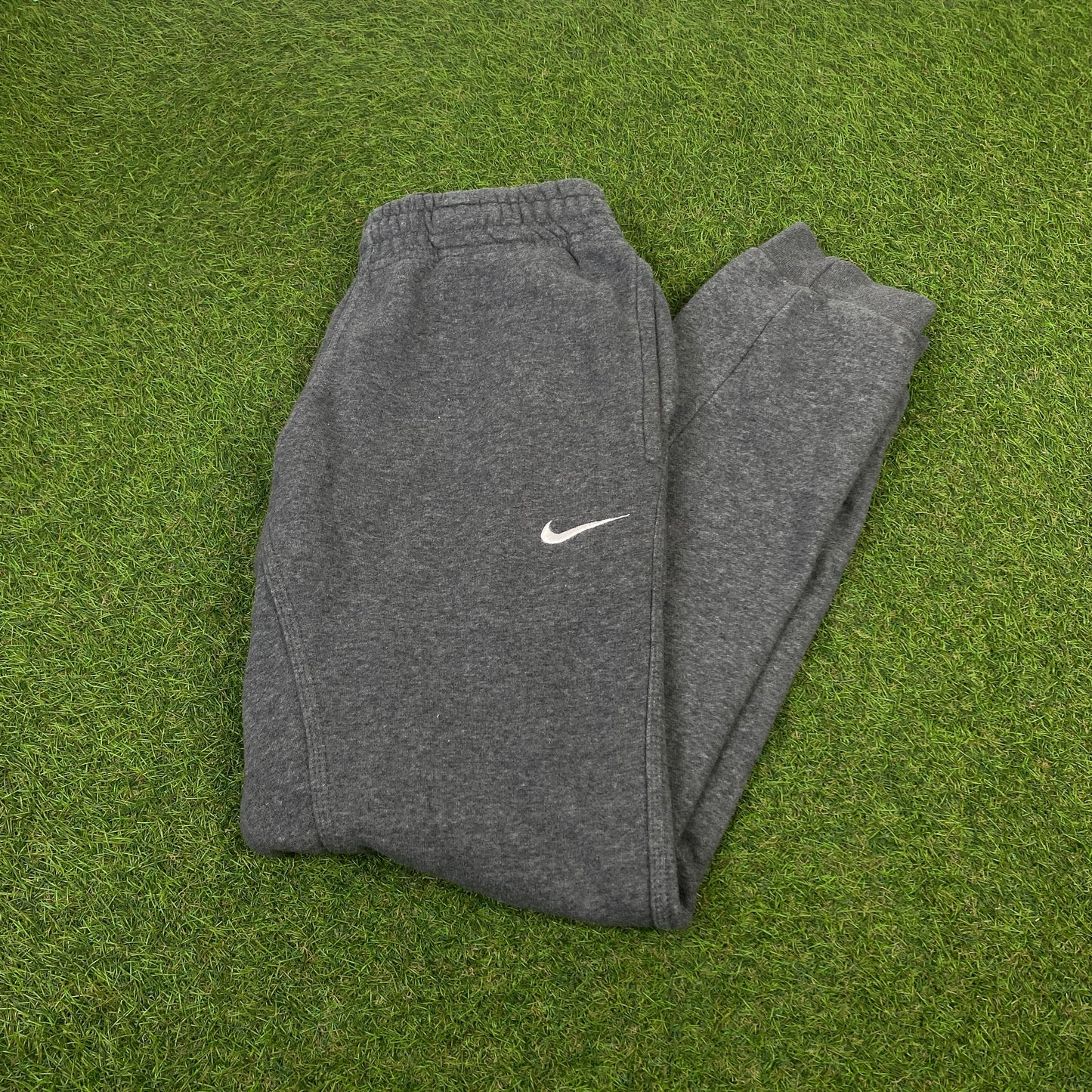 00s Nike Cotton Joggers Grey Small