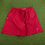 00s Nike Tennis Court Shorts Red XL