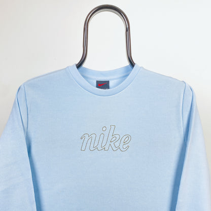 00s Nike Sweatshirt Baby Blue XS