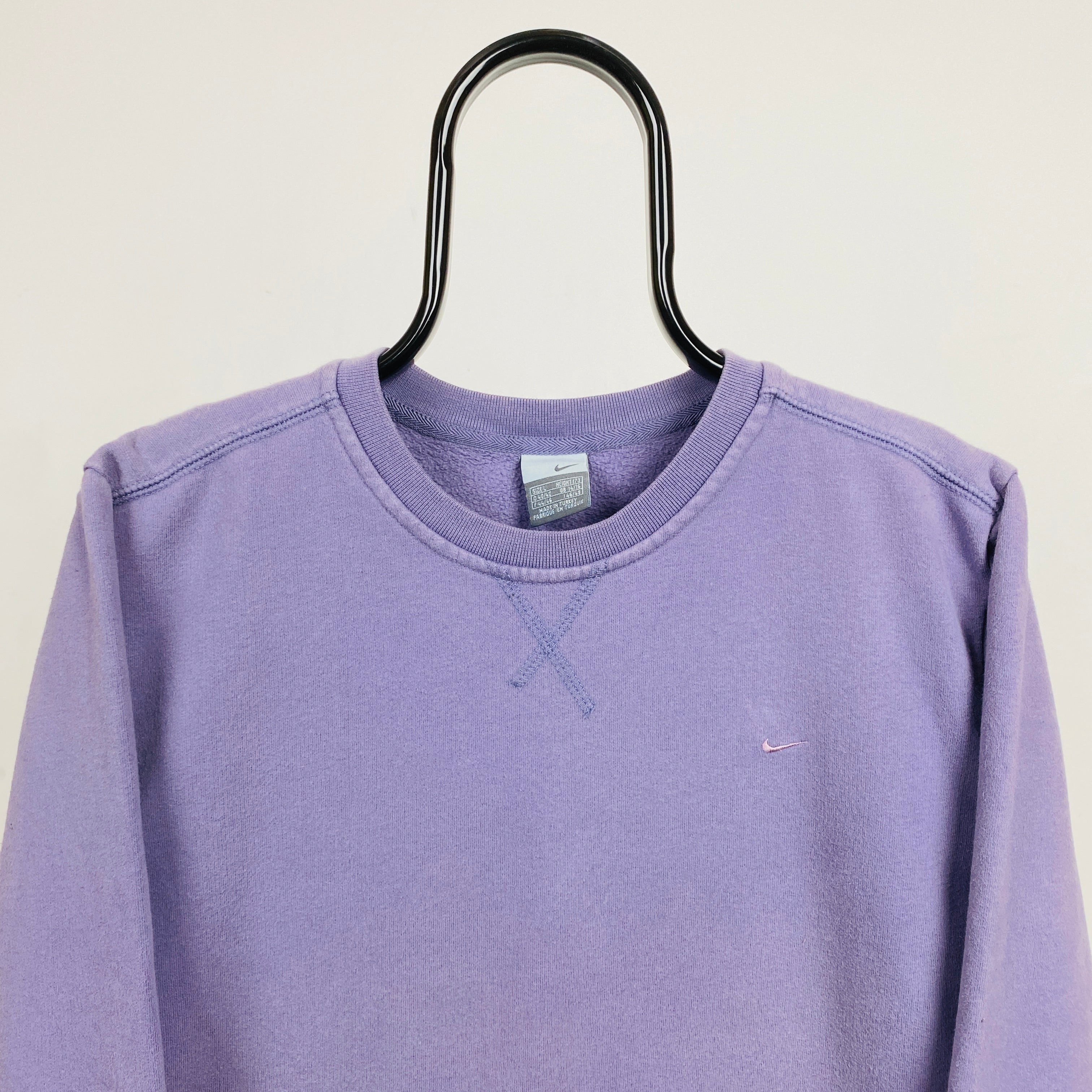 00s Nike Sweatshirt Purple XS