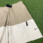 00s Nike Belted Cargo Shorts Brown XS