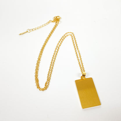 Libra Zodiac Star Sign Necklace Chain Gold