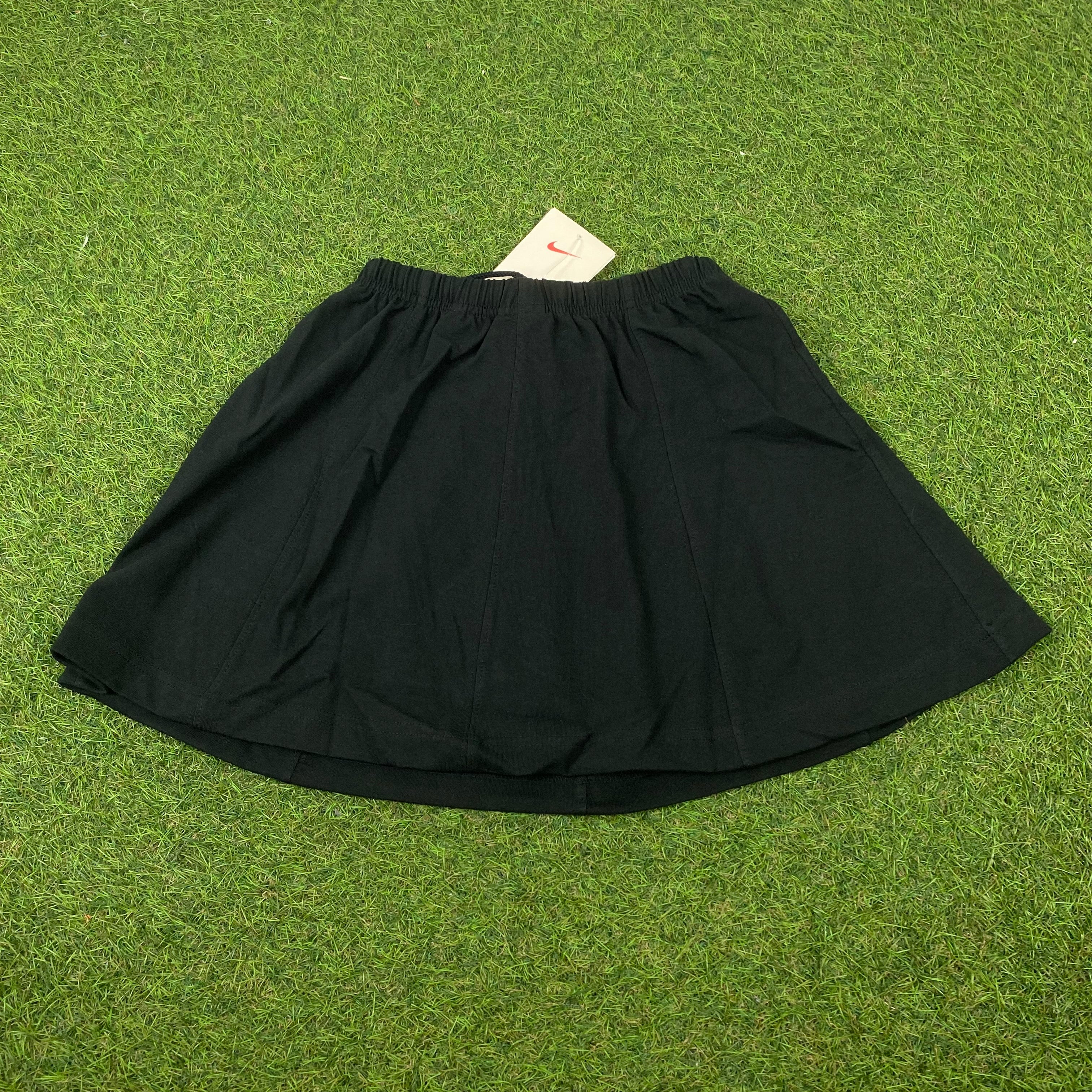 Vintage Nike Challenge Court Skirt Black Small
