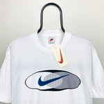 90s Nike Swoosh T-Shirt White Medium