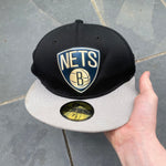 Vintage Nets Basketball Hat Black