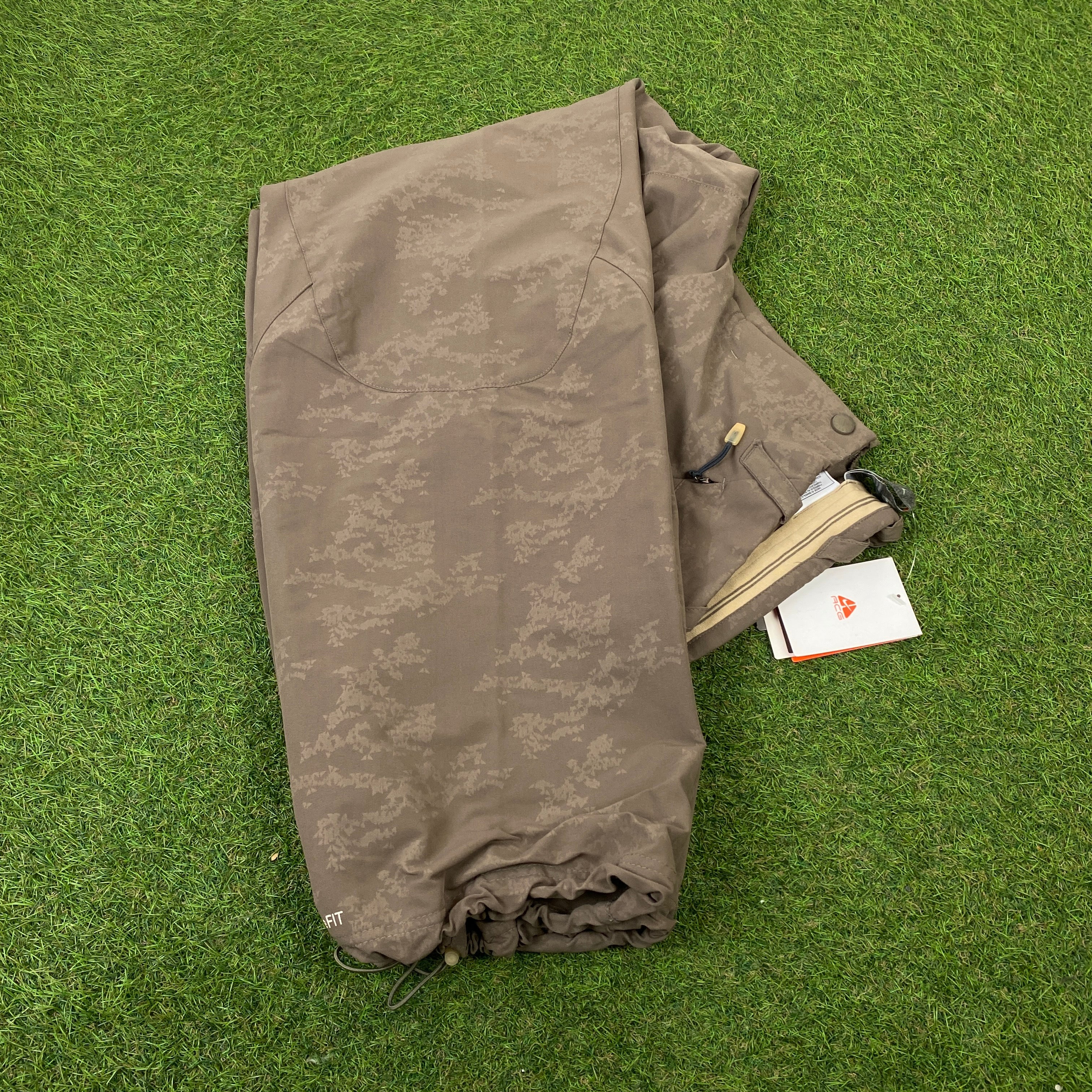 00s Nike ACG Cargo Trousers Joggers Brown Medium