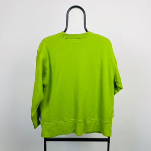 Retro Reebok Sweatshirt Lime Green Medium