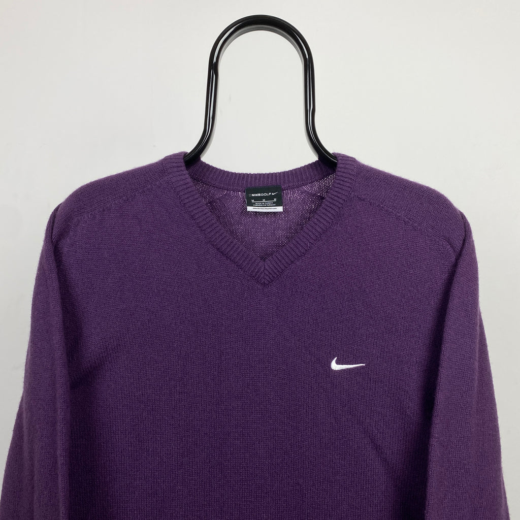 00s Nike Golf Sweatshirt Purple Medium
