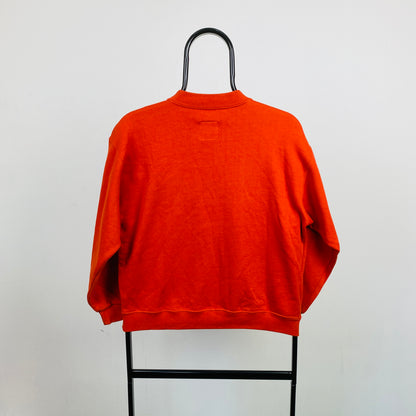 90s Nike Sweatshirt Orange XS