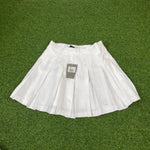 Nike Pleated Skirt White Large