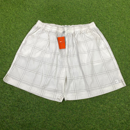 90s Nike Challenge Court Shorts White XXL