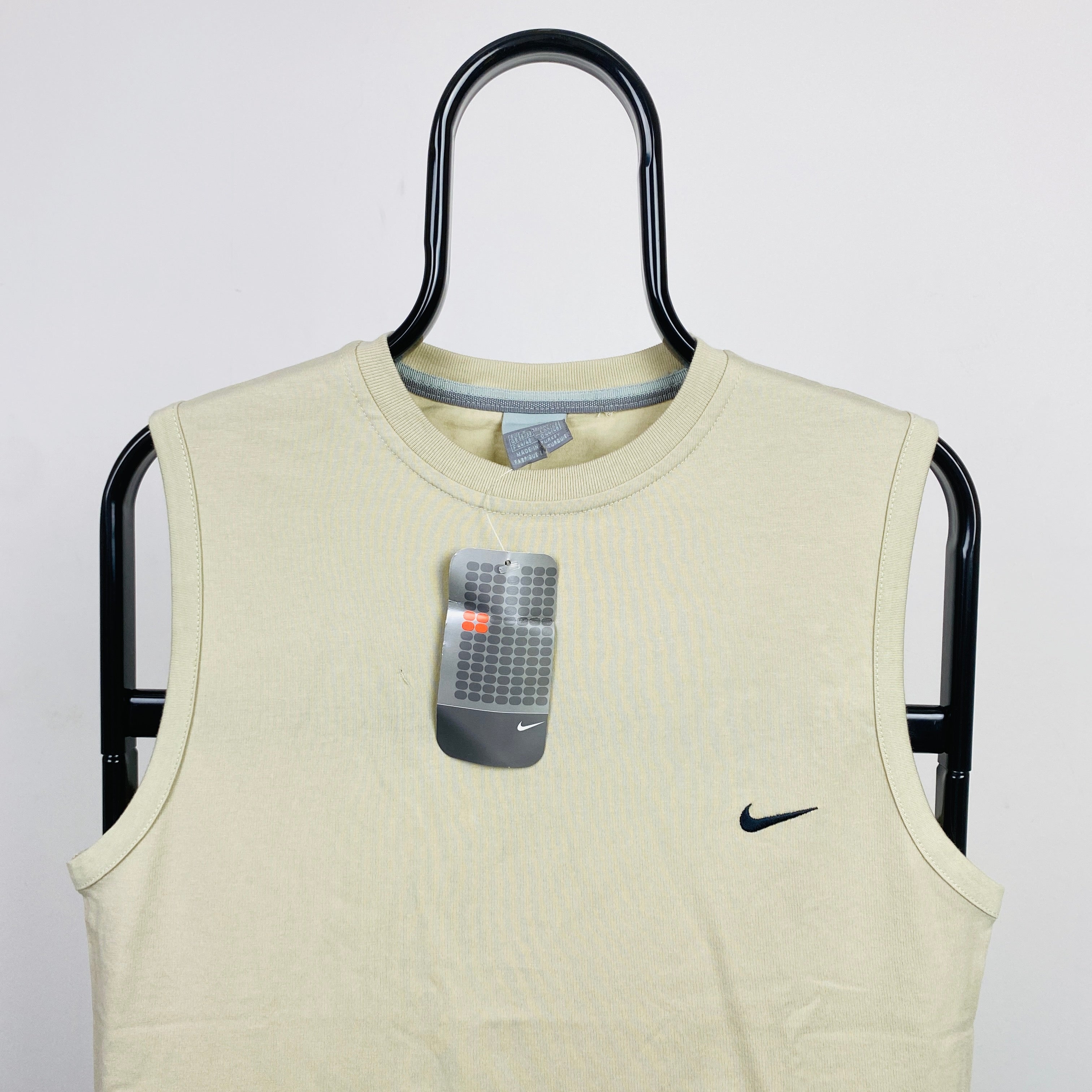 00s Nike Vest T-Shirt Light Brown Small
