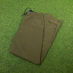 00s Nike Cargo Joggers Green Brown Small