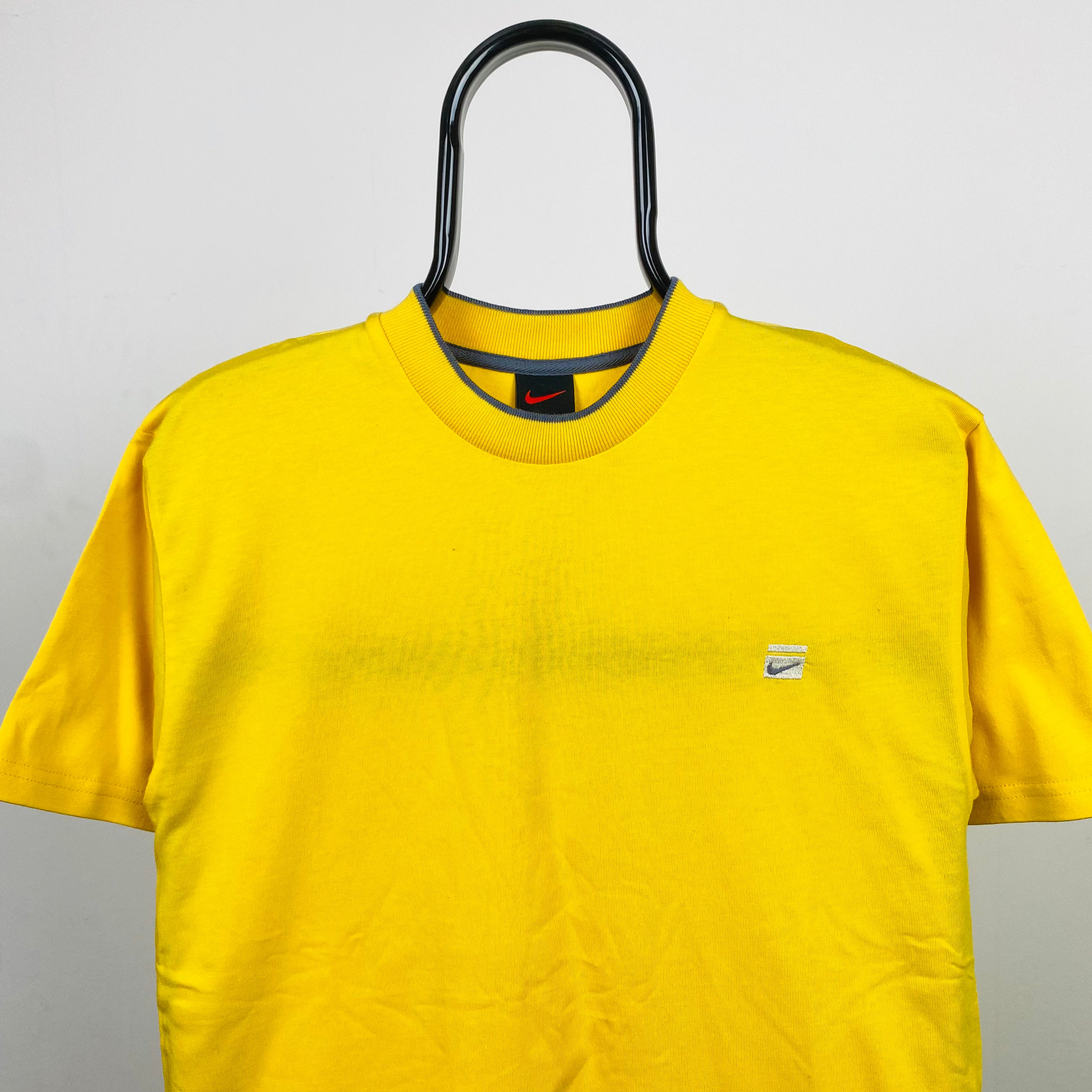 00s Nike T-Shirt Yellow Small