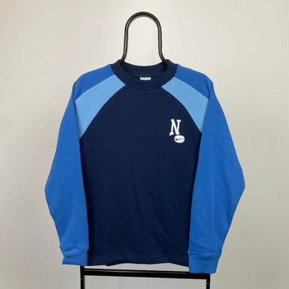 00s Nike Sweatshirt Blue XS