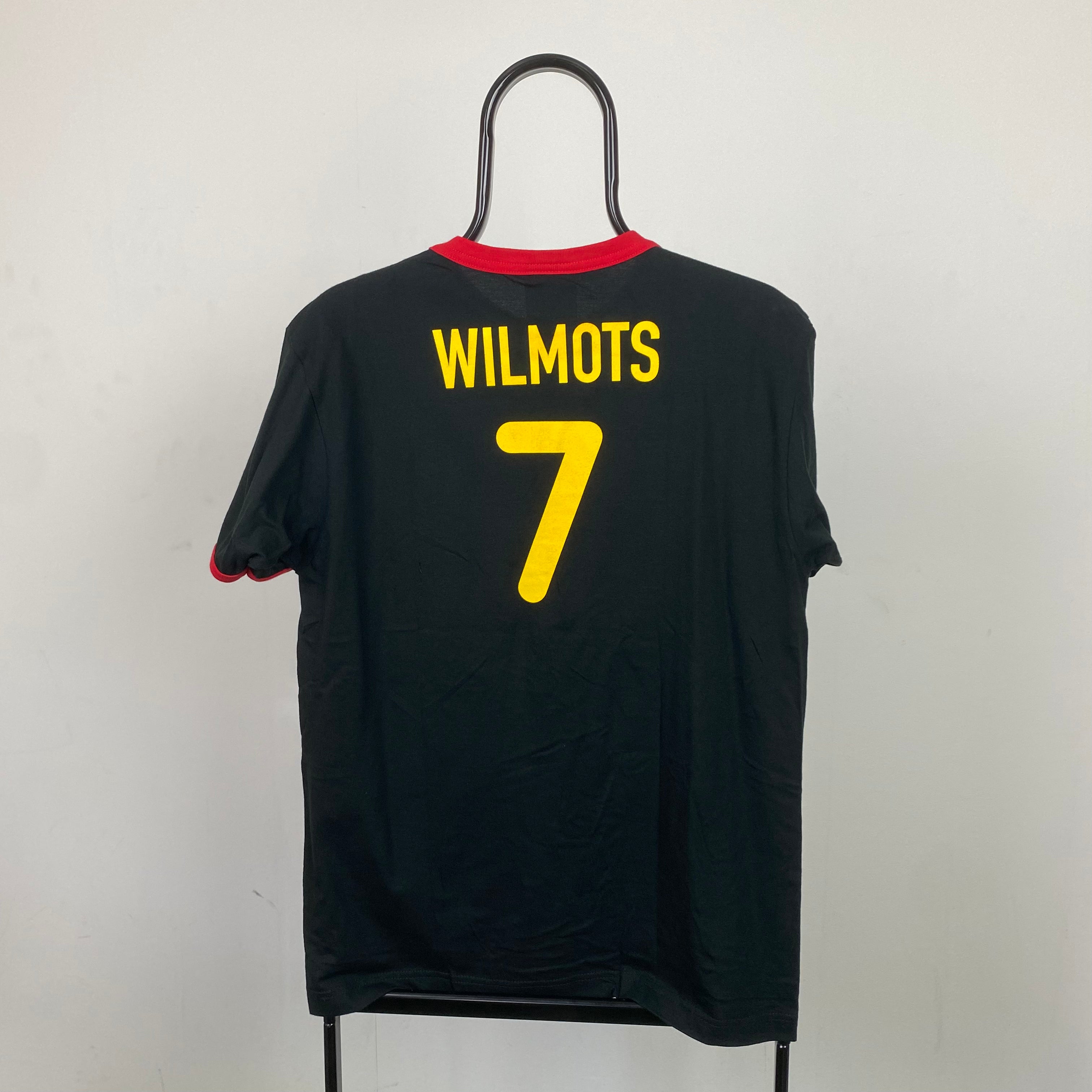 90s Nike Belgium Football T-Shirt Black Small