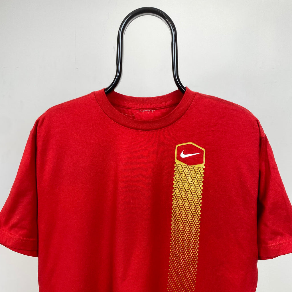 00s Nike Tn Hex T-Shirt Red XL