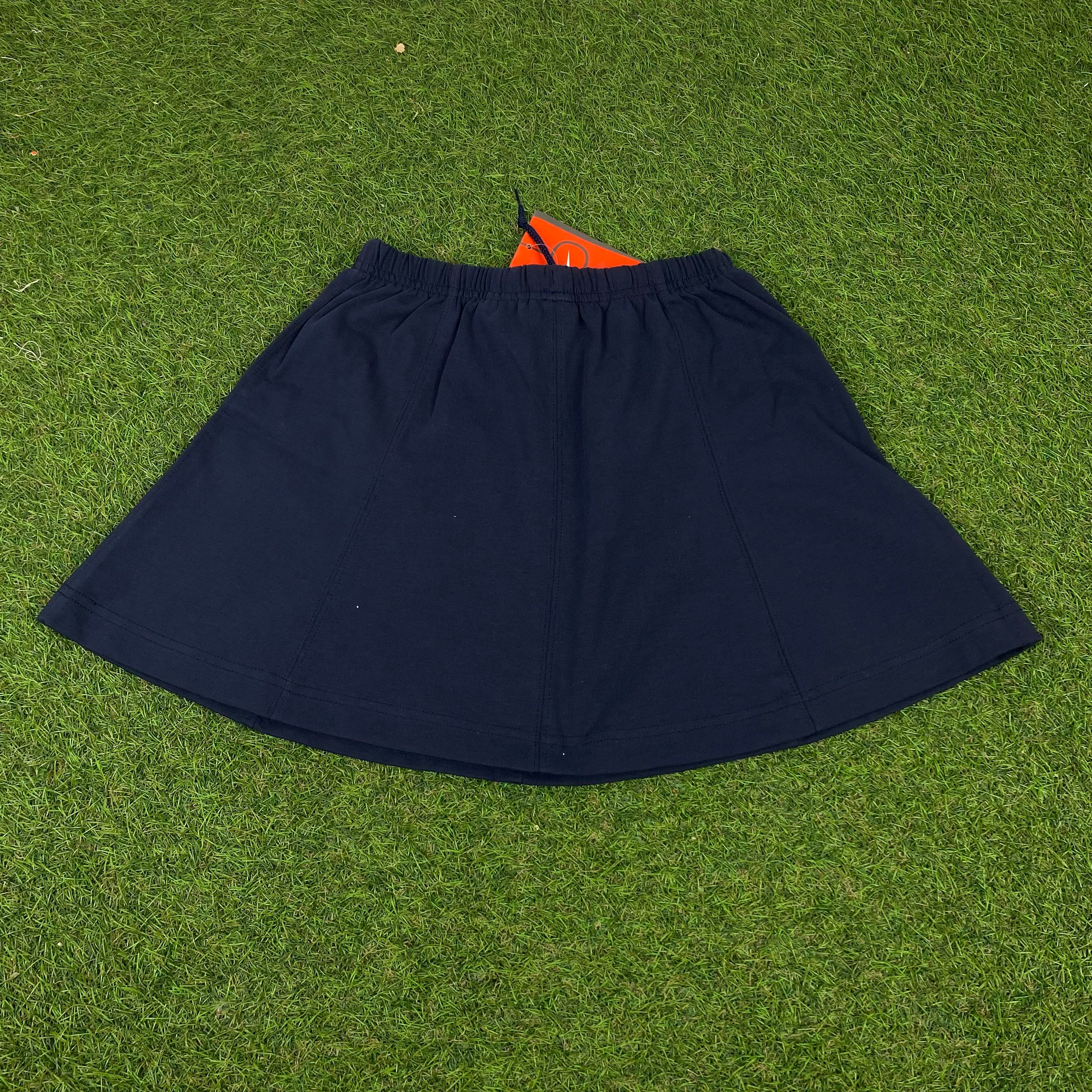 Vintage Nike Cotton Skirt Blue XS