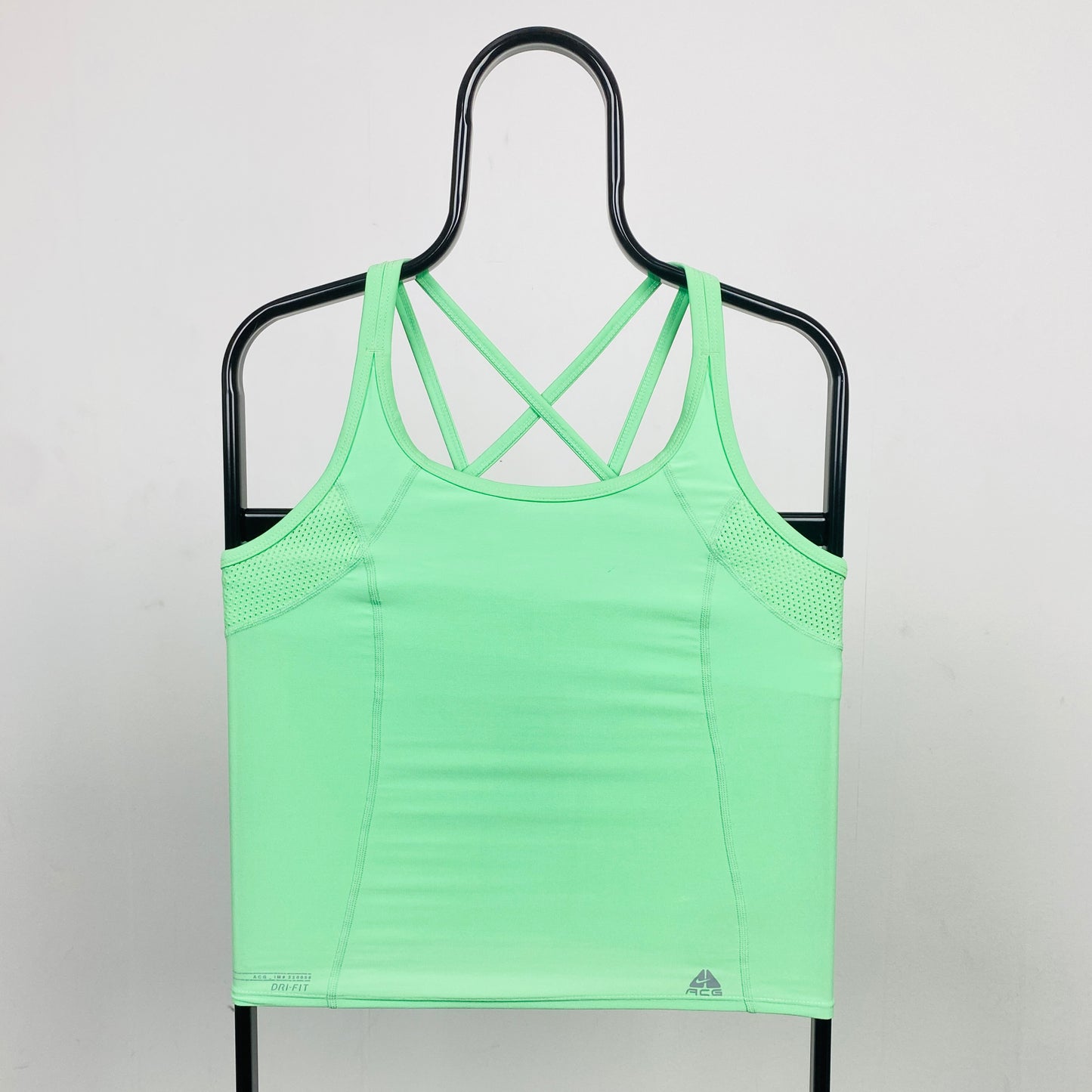 00s Nike ACG Gym Bra Vest T-Shirt Green Medium