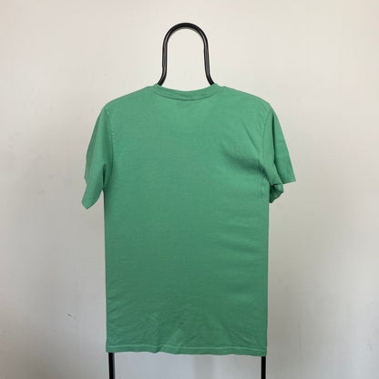 90s Stussy T-Shirt Green Small