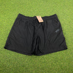 00s Nike Nylon Shorts Black XS