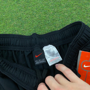 00s Nike Nylon Football Shorts Black XL