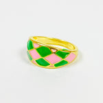 Vintage Circular Band Ring Gold