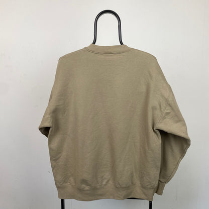 Retro 90s Canal Sweatshirt Brown Large